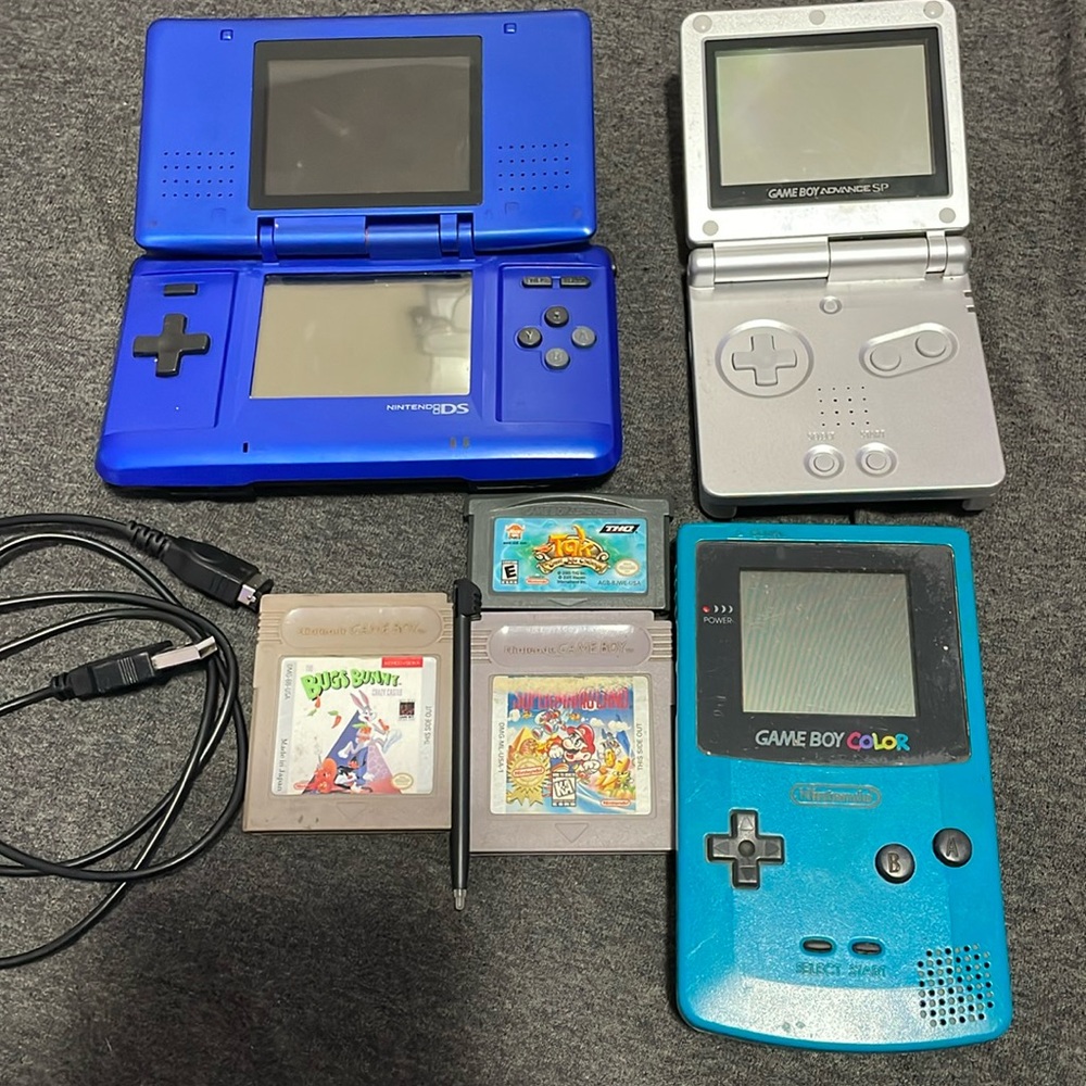 Old Nintendo systems and games